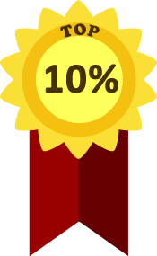 Top 10% by Income Ribbon
